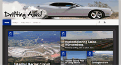 Desktop Screenshot of driftingalive.com